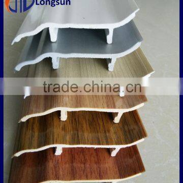 MDF flooring trim waterproof baseboard pvc molding