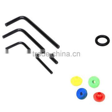 PJB001 Parts Kit Set of Tattoo Machine Rubber Band Shockproof O-ring Grommets Nipples Wrench Spacers Tattoo Kit photo-2