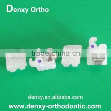 Fashion Brackets Dental Self ligation Brace ceramic Brackets