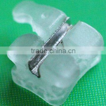 ceramic teeth brace Roth 022 orthodontic metal slot ceramic bracket