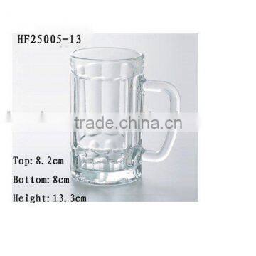 2015 high qyality Glass beer mug around 350ml