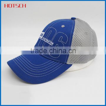 embroidery customized mesh adjustable caps