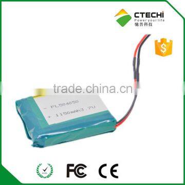 3.7V Li-polymer Battery, Custom Size, 102346/102765/105080/107290, 1150mAh/2000mAh/5000mAh/8000mAh Li-ion Polymer Battery photo-2