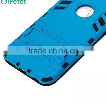 2016 New Phone Cover Ultra Slim 2 IN 1 Hybrid Armor Case Cover for IPhone 6S With Hard Kickstand photo-4