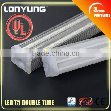 UL4tube T5 double LED fixture 30W 4 foot led light fixture 4000K