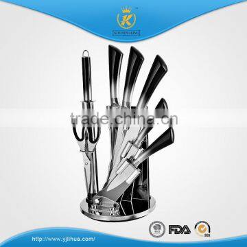 KITCHEN KING 8pcs Hollow Handle Knife Set With Gradually Changed Color Effect photo-2