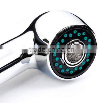 Custom Long Pull Out Handle Brass Mixer Faucets Kitchen Basin photo-4