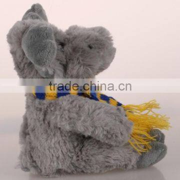 Cheap Stuffed Reideer Toy for Christmas/Wholesale Stuffed Moose With Scarf/Soft Christmas Toy Sitting Reindeer photo-3