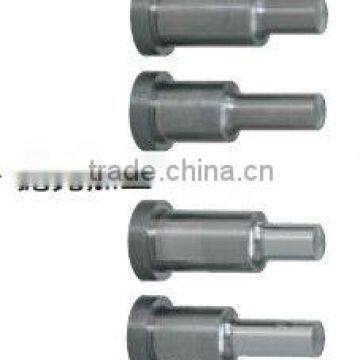 Polished carbide punch