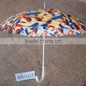 aluminium handle long stick umbrella