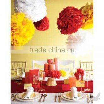 Decorative Tissue Pom Pom for Room Decor