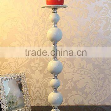 AN382 ANPHY European Style Noble Wedding Household Hotel Decoration Four Sizes Metal Gourd Candlestick Holder Stand White Stock