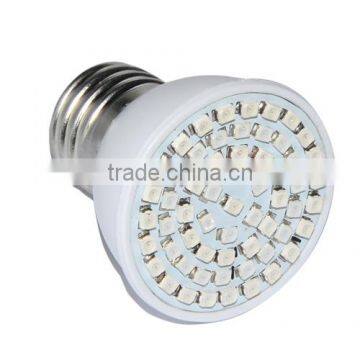 60 LEDs Grow Light E27 Led Grow Lamp AC 220V 5W Full Spectrum Indoor Plant Lamp For Plants Vegs Hydroponic System Plant Light photo-2