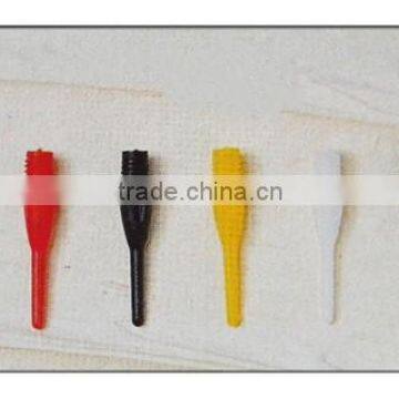 Colorful plastic dart soft point/head/tip