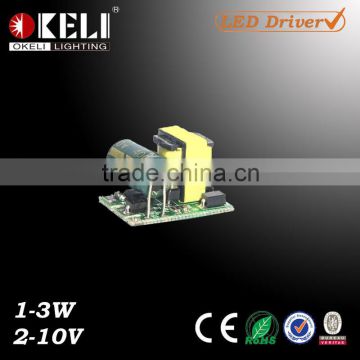 1-3W 2-10V LED Power Supply