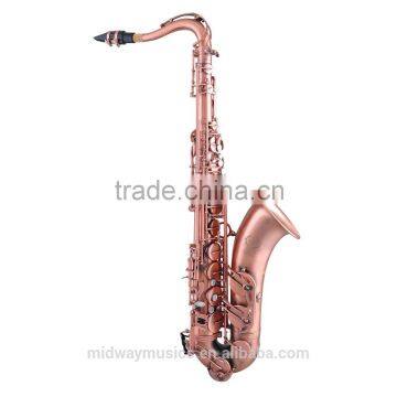 MTS-301 Antique red copper tenor sax from Aisa factory