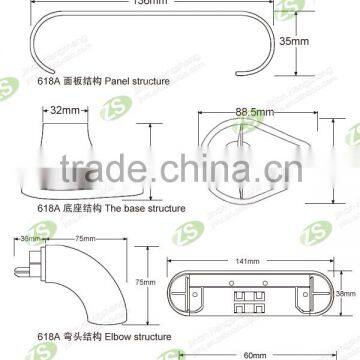 Wooden Color New Design Anti-baterial Handrails With Competitive Price photo-4