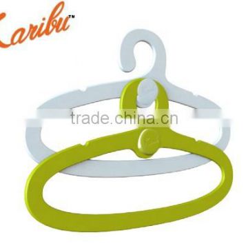 PM3397 Karibu Baby clothes hangers infant/kids/baby/children Folding hanger