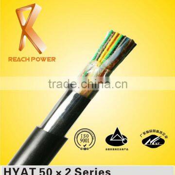 0.5mm/0.4mm outdoor 15 pair HYY telephone cable UV Protection