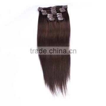 Best Seling Remy Human Hair Clip In Hair Extension, Double Drawn Wholesale 100g Clip In Hair Extension photo-5