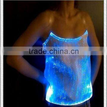 luminous fabric material for colorful clothes