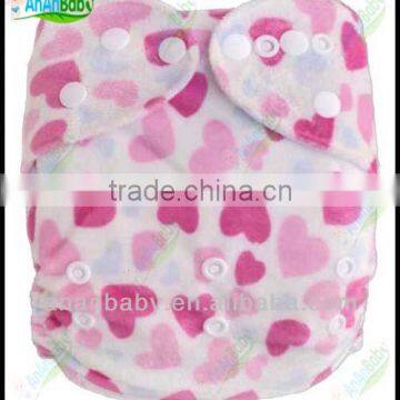 Soft breathable reusable cloth diaper with high quality