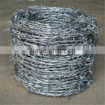 14 gauge galvanized barbed wire