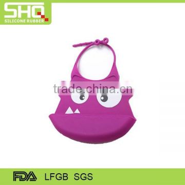 Fashionable silicone baby bibs