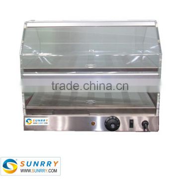 Buffet stainless steel food warmer with 2 layers hot food display stand counter (SUNRRY SY-WD2C)