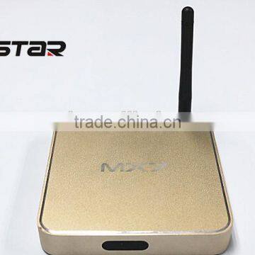 Wholesale Android Smart Tv Set Top Box AmlogicS812 CPU Gold Fashion Tv Box