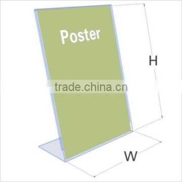 2015 A3 A4 A5 A6 A7 Acrylic Poster Menu Holder Perspex Leaflet Display Stands                        
                                                Quality Choice