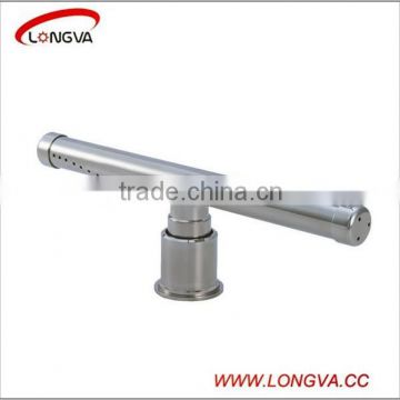 T type stainless steel sanitary tank rotary cleaning ball