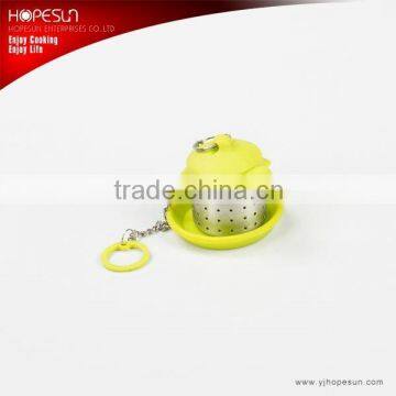 Heat resistant silicone tea infuser