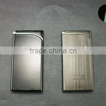 THIN METAL REFILLABLE LIGHTER WINDPROOF