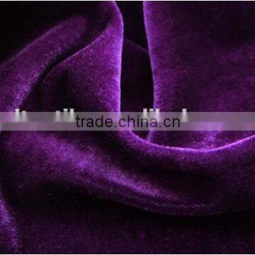 Factory Wholesale Pleuche Plain Dyed Blackout Curtain Fabrics photo-5