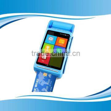 New Arrival Android Touch Screen Pos Terminal With Thermal Printer Smart Pos Terminal NFC photo-5