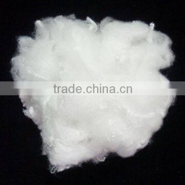 fiber material for polyester yarns