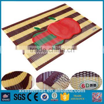 Anti Slip China manufacturer floor pvc custom rug