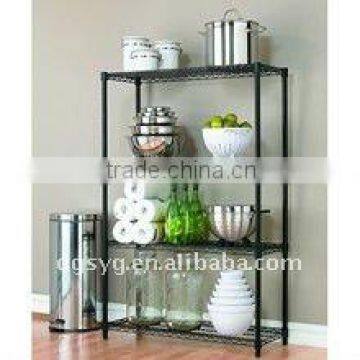 Commercial Office Metal Wire Rack and household storage shelf