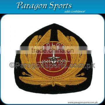 Bullion Badges Handmade Embroidered Cap Badges PS-225