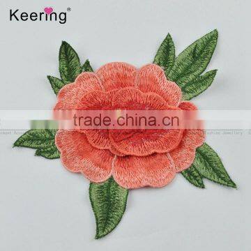 New wholesale 3D flower embroidery patch for clothing                        
                                                Quality Choice