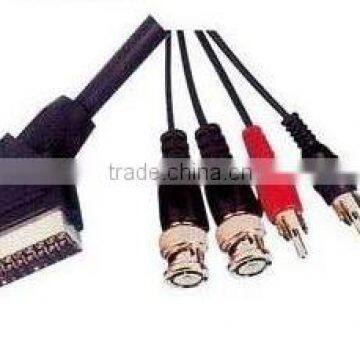 new scart av adapters,Europe and America Scart -Scart cables