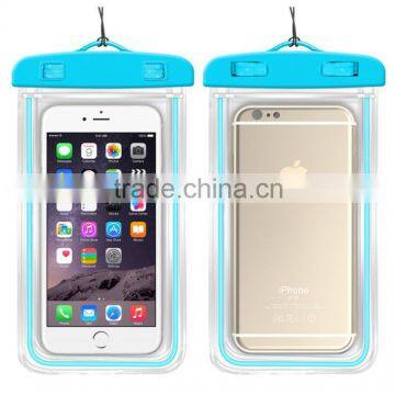 Glow in Dark Universal Waterproof Case Waterproof Bag CellPhone Dry Bag Pouch for Apple IPhone Samsung,Sony, HTC LG Sony photo-6