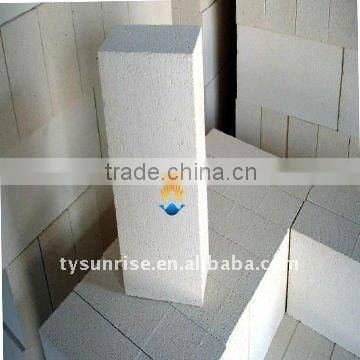 Refractory mullite insulating firebrick for glass fusing kiln