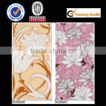 flower design crystal polish wall tile