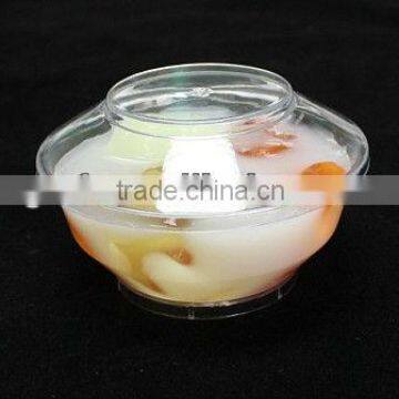 2015 hot sales transparent ice cream cup