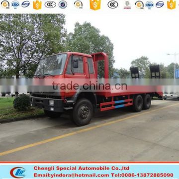 Dongfeng 6x4 25 ton truck for transport excavator