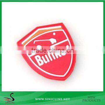 Sinicline Custom Logo 3D Rubber Badge from China