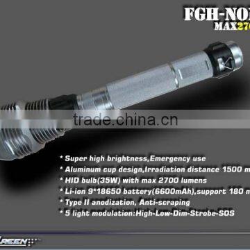 Rechargeable 18650 Battery 35W HID Flashlight photo-2