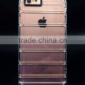 Transparent Clear Silicone Slim Gel TPU Case and Screen Protector for IPhone 6S Plus photo-4